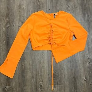 H&M Long Sleeve Crop Top